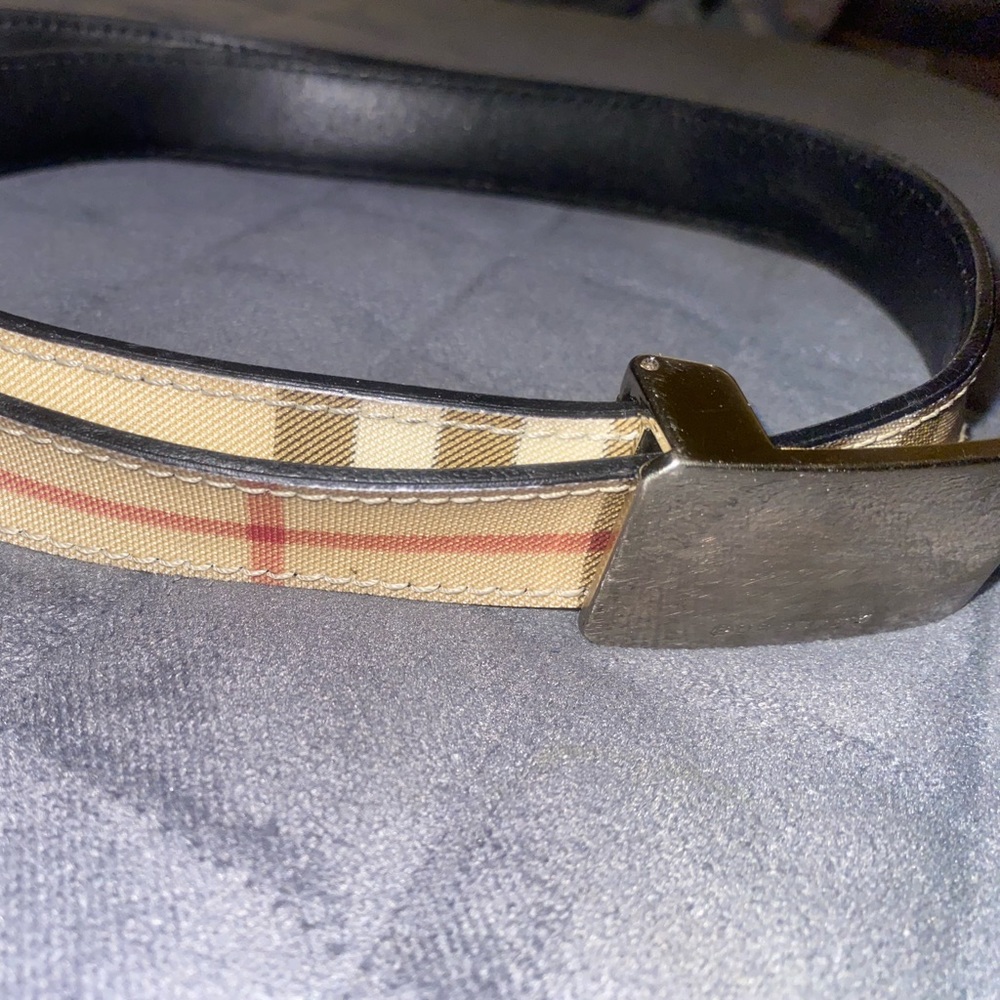 Authentic burberry belt